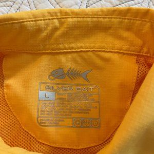 SILVER BAIT SZ LARGE SS VENTED MESH FISHING SHIRT